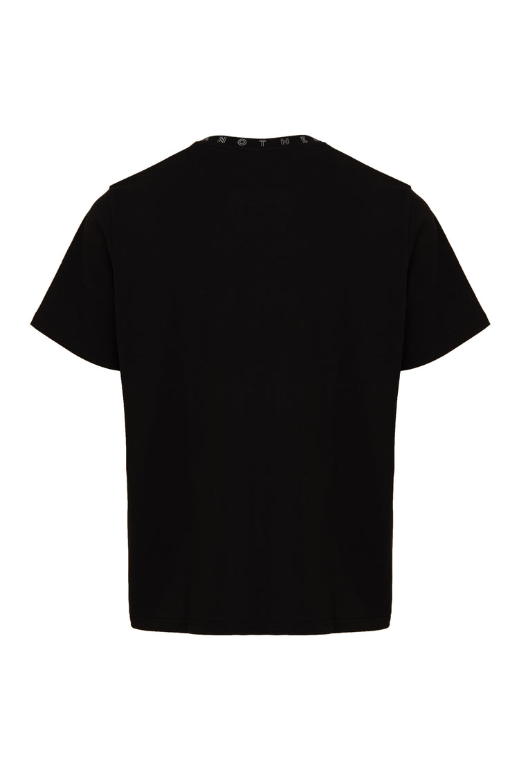 Mens Black Signature T Shirt Back View