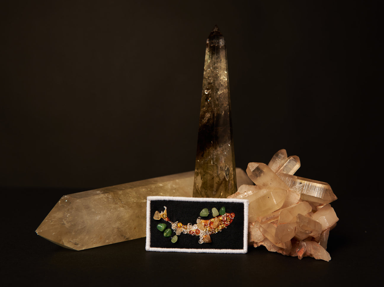 Another close up of Prosperity Crystal Mood Patch